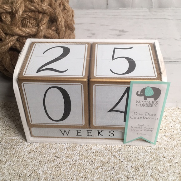 baby date blocks